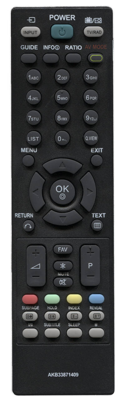 

Пульт для телевизора LG AKB33871409