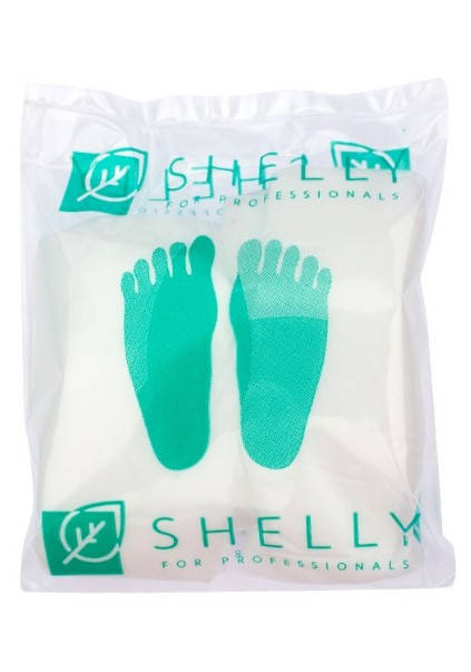 

Носочки для педикюра Shelly с кератином коллагеном и экстрактом лотоса 1пара
