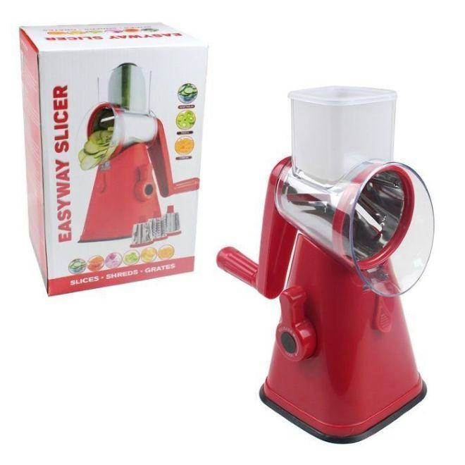 

Овощерезка мультислайсер Kitchen Master 5139, ручная овощерезка терка, нажимай