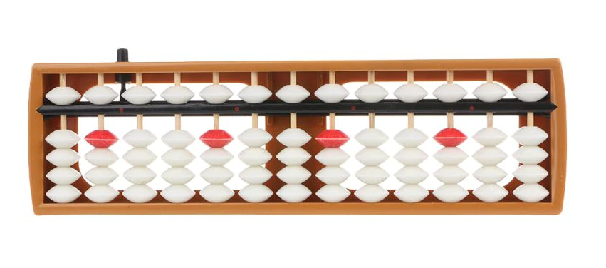 

Соробан Soroban Абакус Abacus Японские счеты ( 13 рядов ) С КНОПКОЙ белые косточки