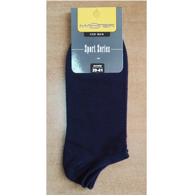 

Шкарпетки чоловічі спорт короткі арт.329 в різних кольорах темно синій, 41-43
