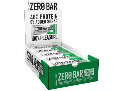 

Упаковка батончиков ZERO BAR BioTech USA (20 шт)