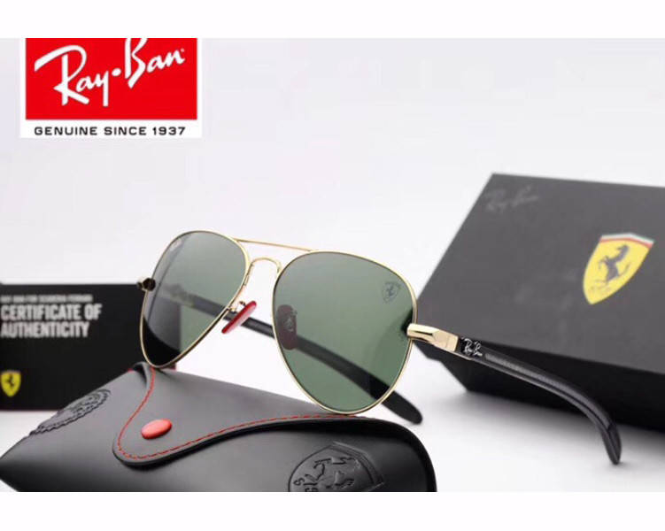 

Солнцезащитные мужские очки в стиле RAY BAN 8307 (001/51) Lux