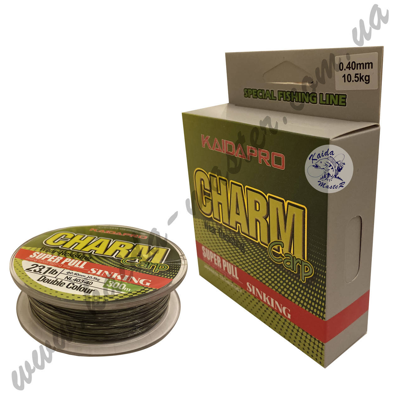 

Леска зелёная KAIDA CHARM 300 м 0.35, Зелёный