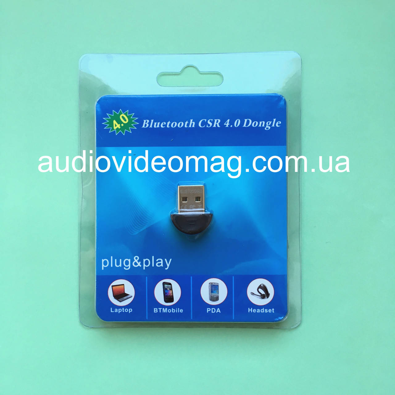 

USB Bluetooth 4.0 (блютуз) адаптер для наушников, колонок, смартфонов