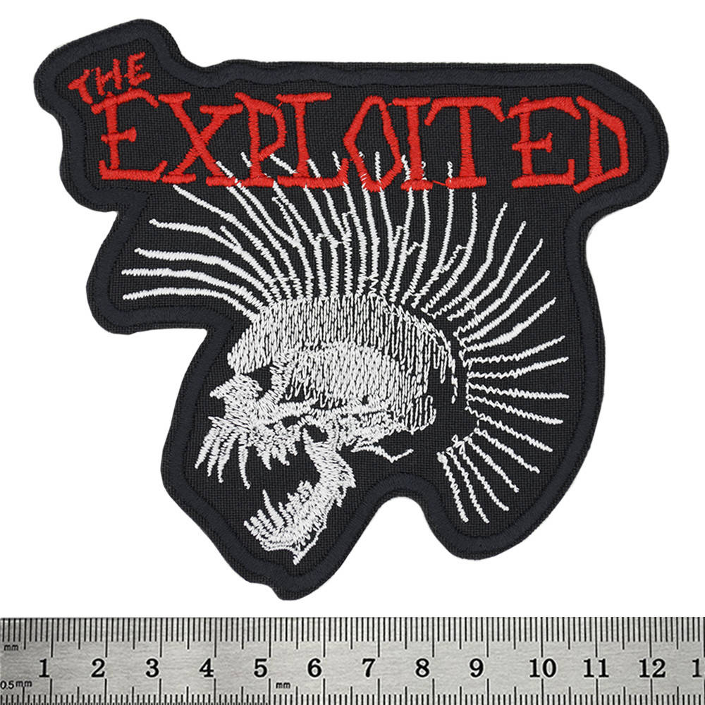 

Нашивка The Exploited "Beat The Bastards" фигурная