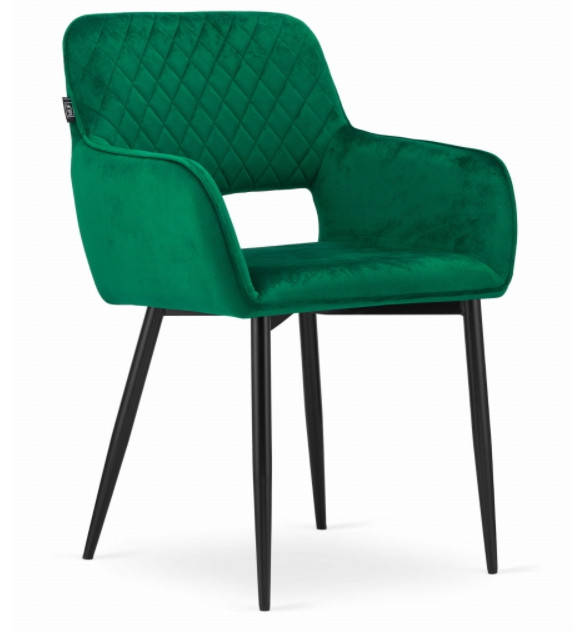 

Стул AMALFI зеленый бархат