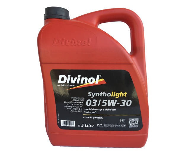 

Масло Divinol Syntholight 03 5W-30 5л