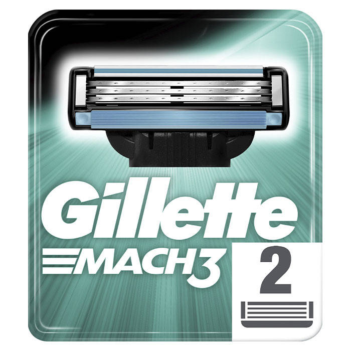 

Сменные кассеты для бритья Gillette Mach 3 2 шт