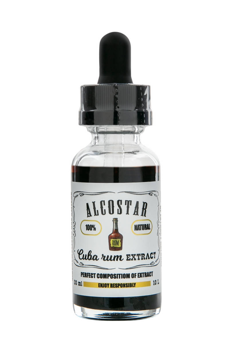 

Натуральная эссенция Alcostar Cuba Rum (Кубинский ром), 30 ml