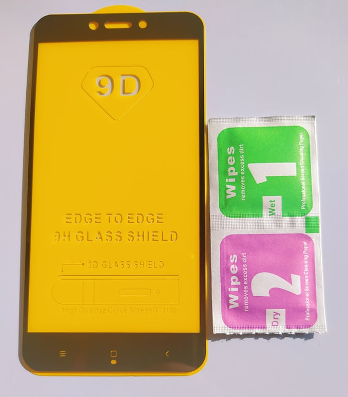 

Захисне скло Xiaomi Redmi 5A/GO (Full Glue 9D) защитное стекло, Черный