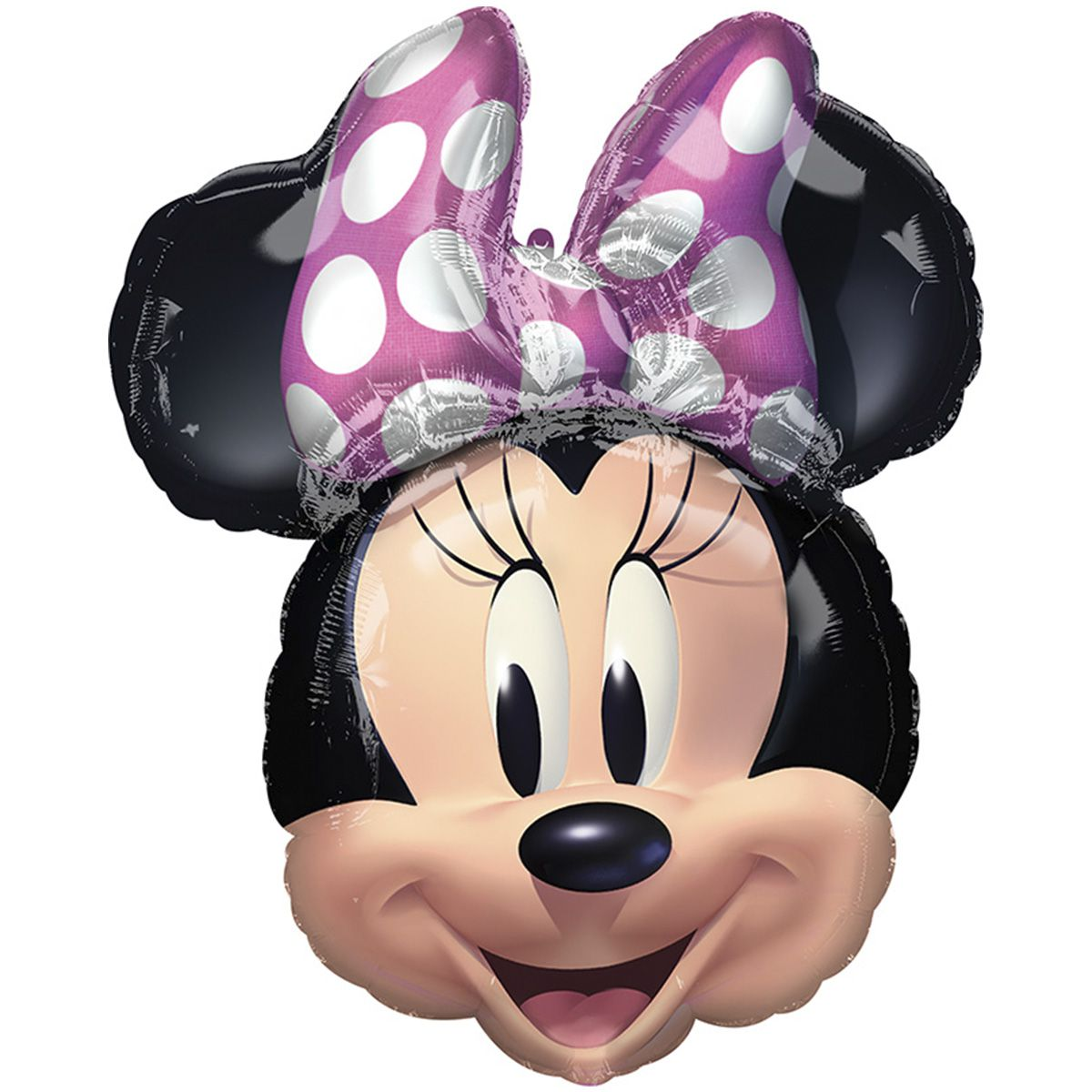 

Фольгированный шарик Anagram (53х66 см) Голова Минни Маус, Разные цвета