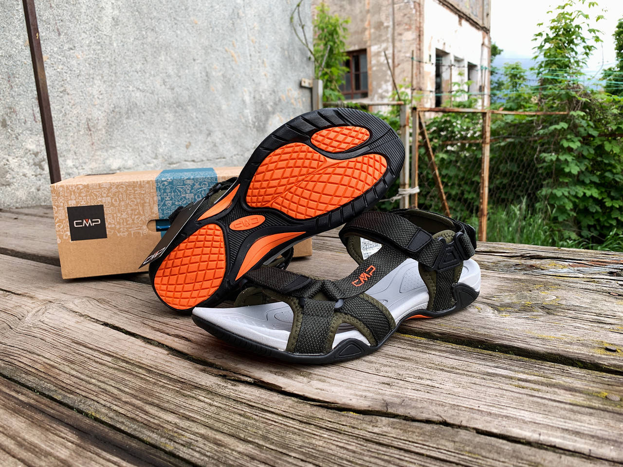 

Мужские сандалии босоножки CMP Hamal Hiking Sandal 38Q9957-U940 хаки Оригинал