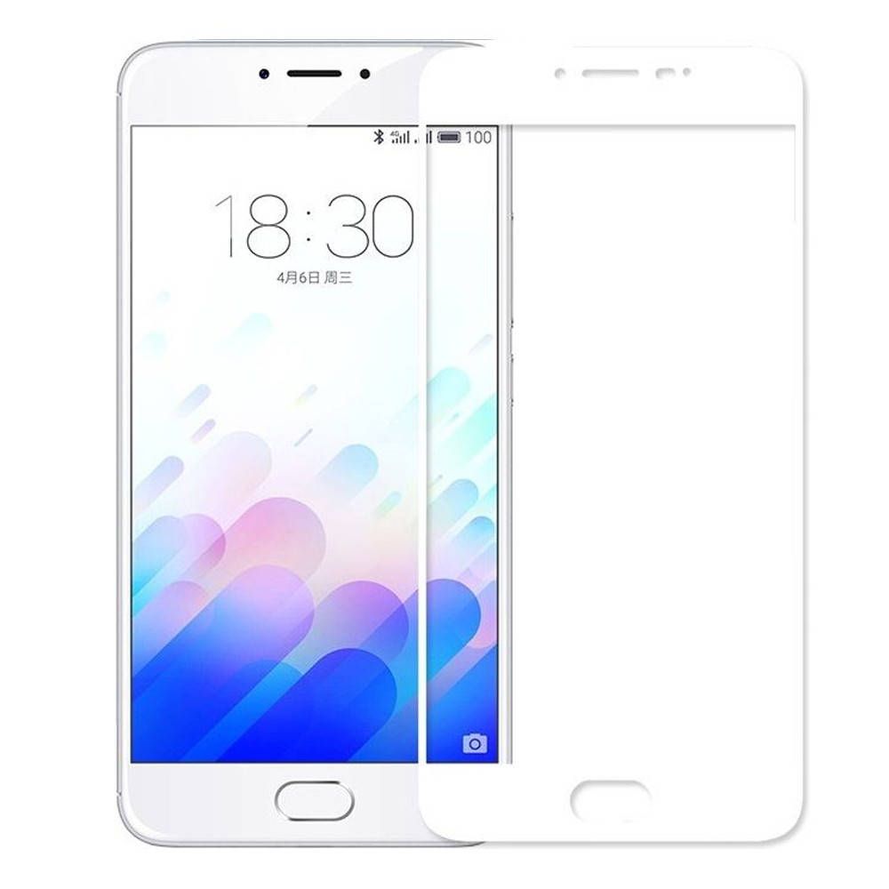 

Защитное стекло Full Glue для Meizu M5 Note White, Белый
