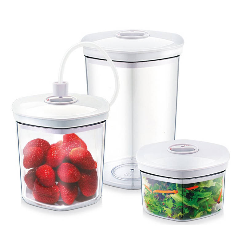 

Набор вакуумных контейнеров Caso Vacuum Canister Set (1260), Прозрачный