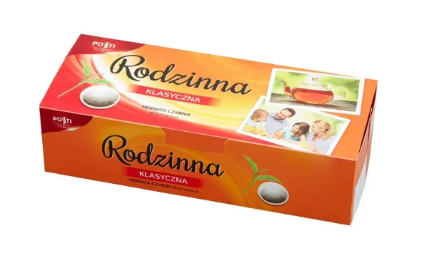 

Чай Черный Классический Posti Rodzinna Klasyczna Herbata Czarna 80 пакетиков