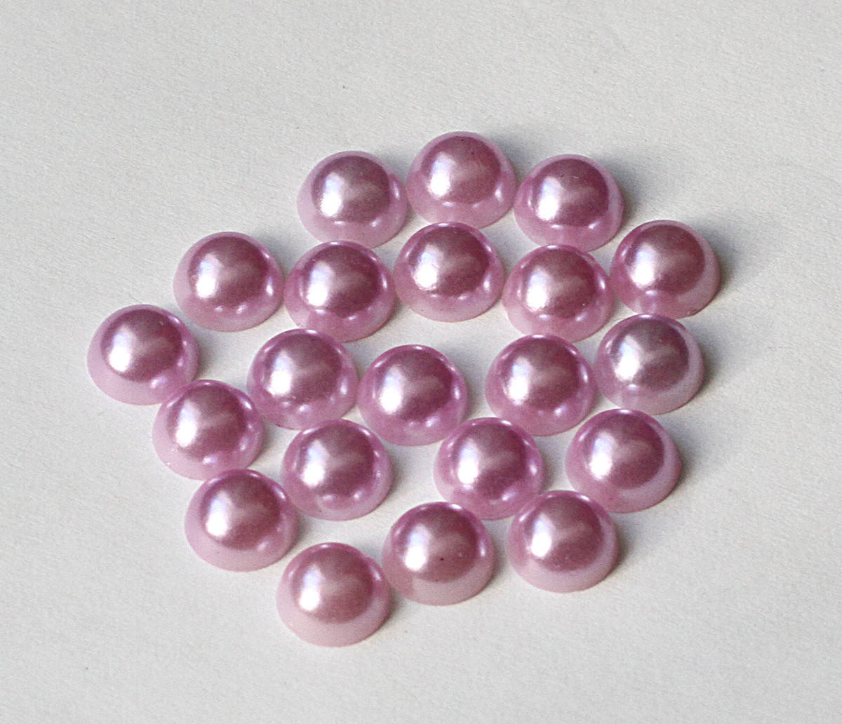 

Полубусина жемчуг сиреневый 6 мм