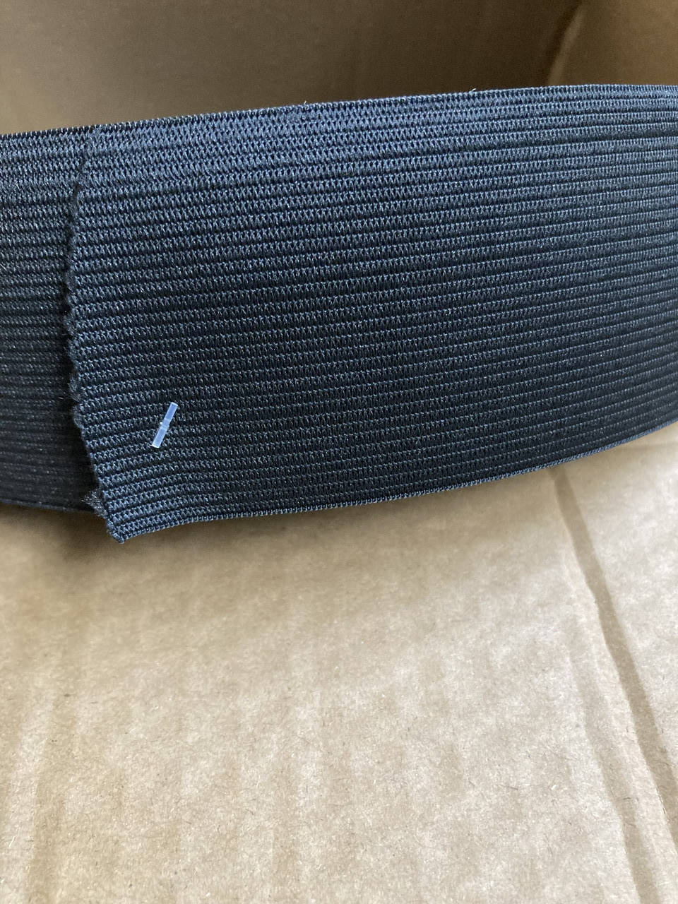 

Резинка черная эластичная плоская 5 см 40 метров, Черный