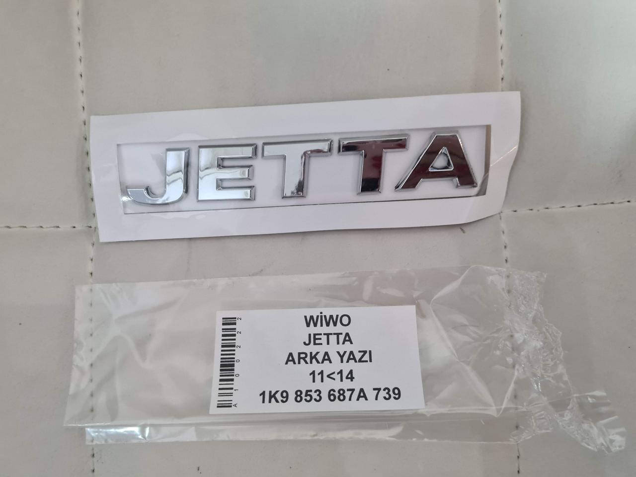 

Эмблема надпись на багажник радиатора Volkswagen VW JETTA" (11-14) , 1K9 853 687A 739