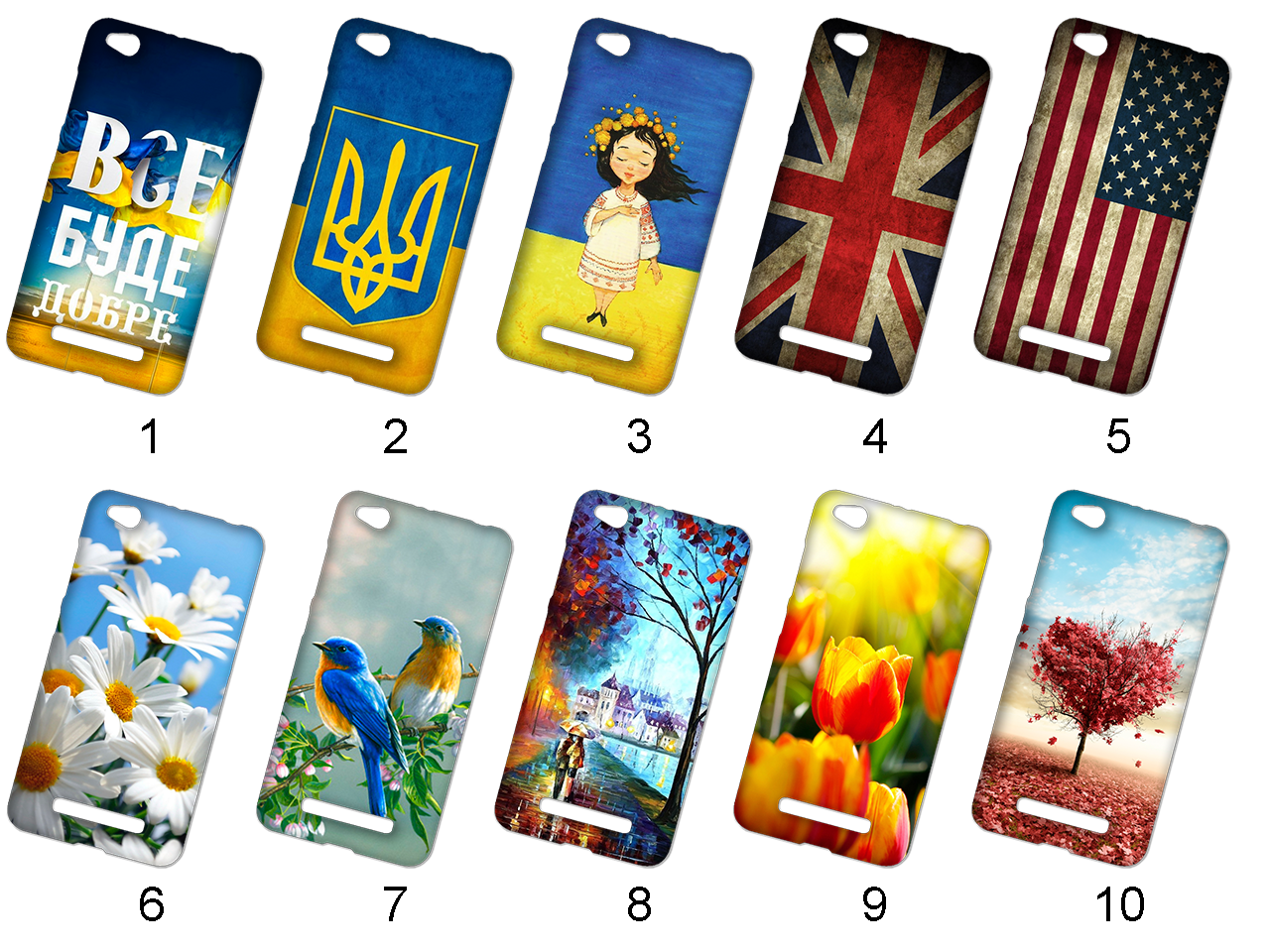 

Силиконовый чехол с рисунком для Xiaomi Redmi 4A
