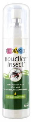 

Спрей от комаров и клещей для детей от 3-х месяцев Pediakid Bouclier Insect, 100 мл