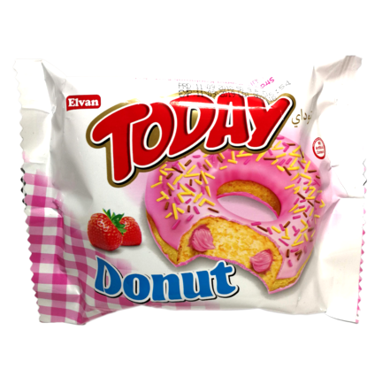 

Пончик Тoday donut клубника (Донаты тудей), 50 г.