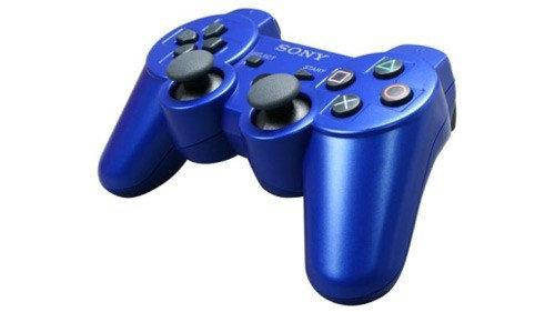 

Беспроводной bluetooth джойстик PS3 SONY PlayStation (Синий)