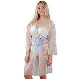 

Халат кимоно с поясом Doily, размер L/XL спанбонд, белый