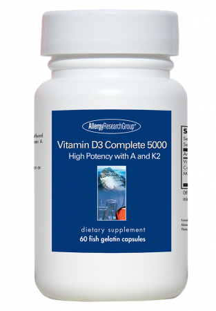 

Allergy Research Vitamin D3 Complete / Витамин Д3 с К2 60 капсул