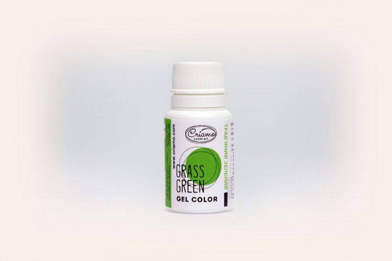 

Гелевый краситель Супер-мини зеленый травяной/Grass Green, Criamo, 10 г.