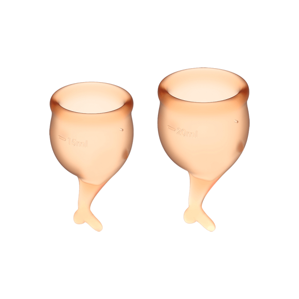 

Менструальные чаши SATISFYER FEEL GOOD MENSTRUAL CUP ORANGE