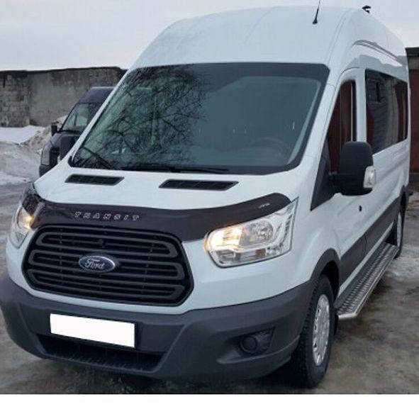 

Дефлектор на капот (мухобойки) Ford Transit 2014-