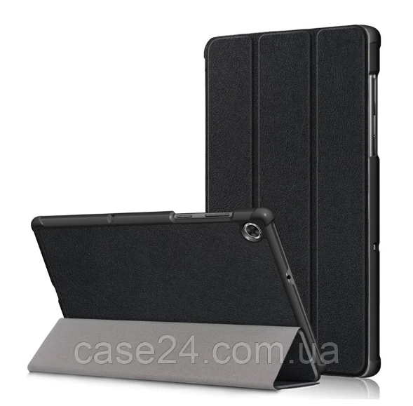

Кожаный чехол книжка Crazy Horse для Lenovo Tab M10 Plus (8 цветов) черный
