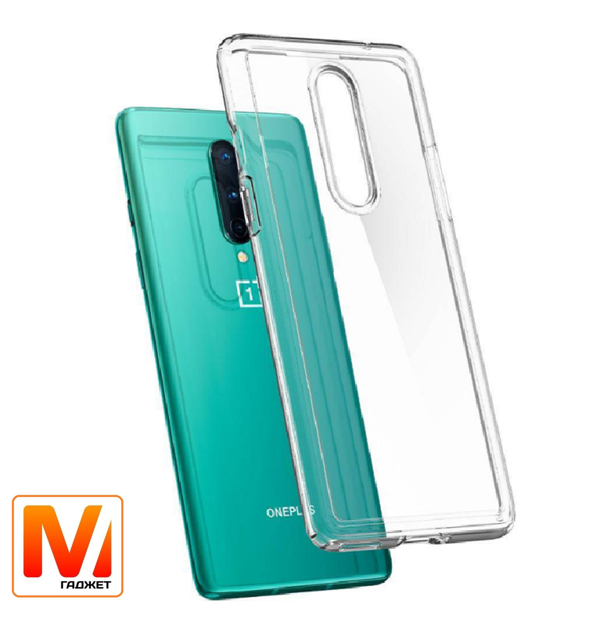 

Чехол Crystal OnePlus 8 Прозрачный