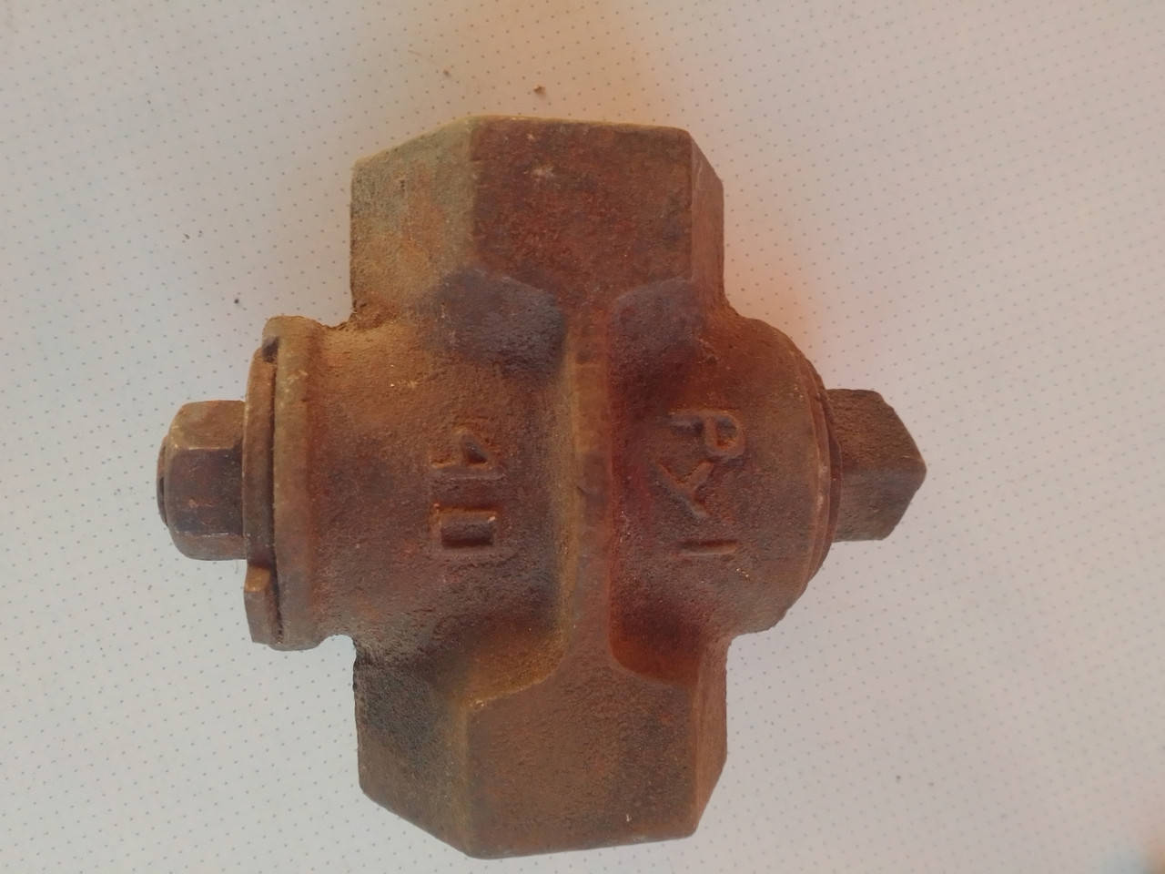 

Кран газовый д40 ру-1