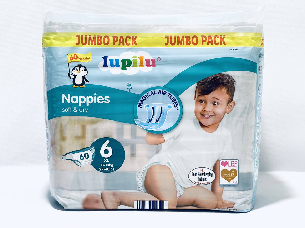 

Підгузки Lupilu Soft & dry Розмір 6, 13-18 кг, 60 шт