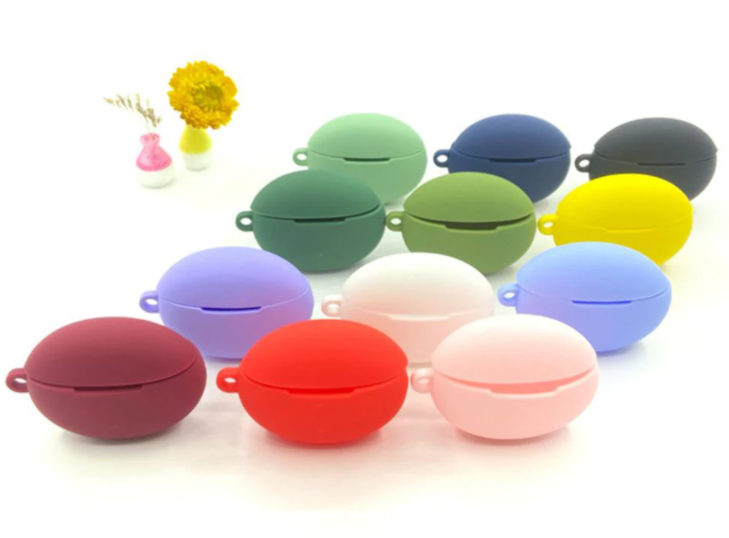 

Оригинальный чехол GXTIN на кейс для Huawei Freebuds 4i + карабин /, Разные цвета