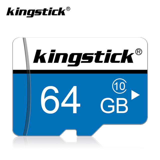 

Карта памяти Kingstick 64GB microSD Class 10 + SD-adapter. Карта памяти микро сд 64 гб Kingstick High Speed