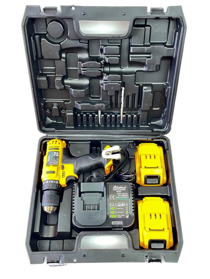 

Шуруповерт аккумуляторный ASAKA BX8015 : 21V