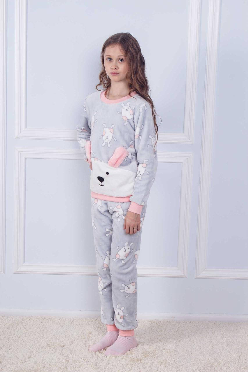 

Пижама махровая для девочек, Бамбук, ТМ Sofi Soft: 8, 10, 12, 14 лет