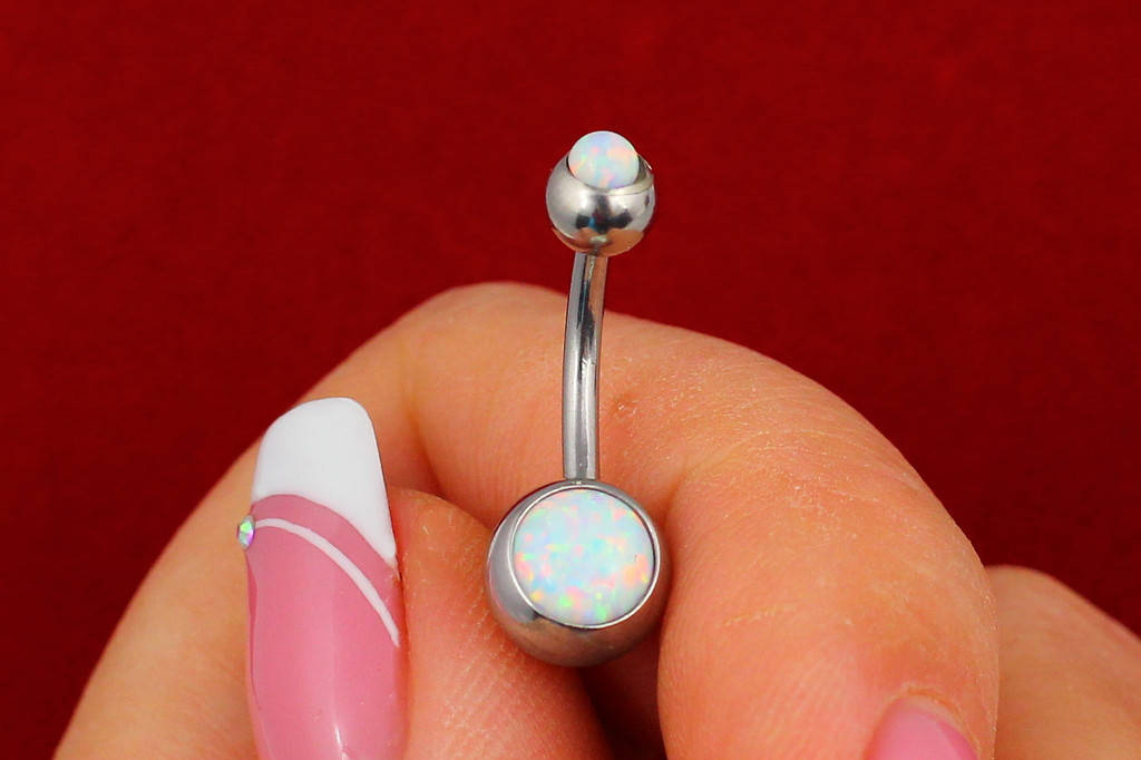 

Пирсинг для пупка Xuping Jewelry 2 см имитация опала