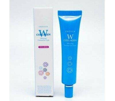 

Осветляющий антивозрастной крем для век Enough W Collagen Whitening Premium Eye Cream