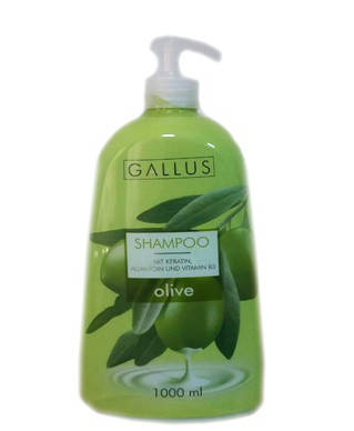 

Шампунь для волос с экстрактом оливок Gallus Shampoo Oliven Extrakt 1л