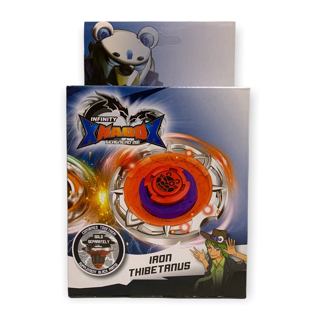 

Боевой волчок Инфинити Надо Делвер Меха (Infinity Nado Iron Thibetanus) N826-6