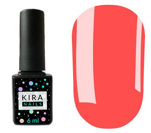 

Гель-лак Kira Nails (Кира Наилс) 6 ml, 016 яркий коралл