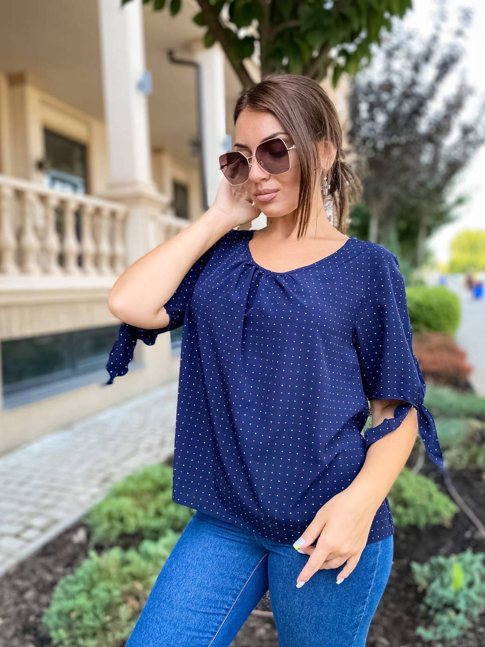 

Блузка женская Размеры: 50-52,54-56 "LARA-4" недорого от прямого поставщика idm925194