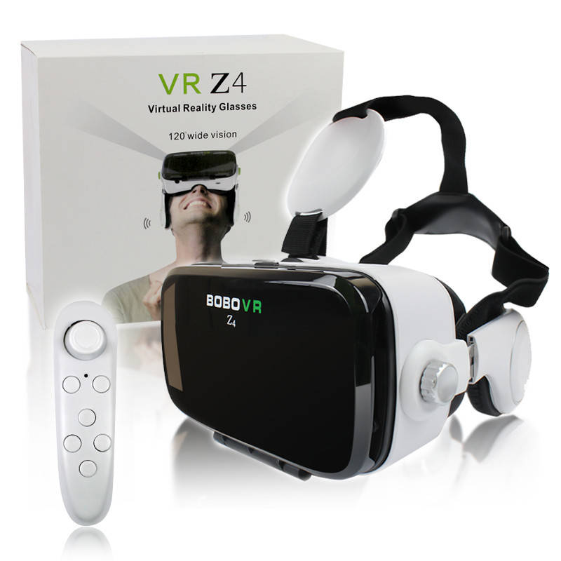 

Очки виртуальной реальности с пультом и наушниками VR Box Z4 149500, Белый