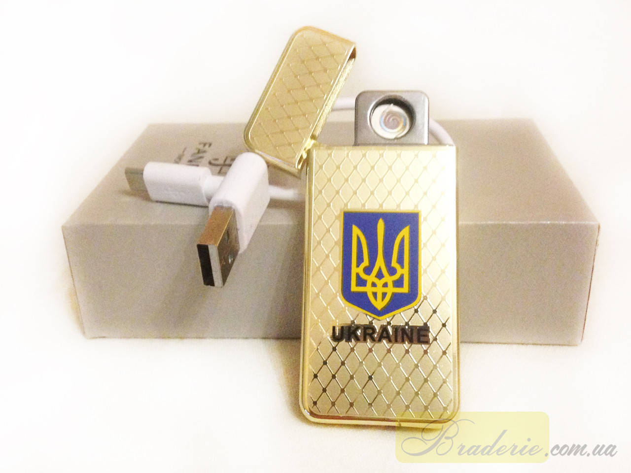 

Зажигалка подарочная USB 4799 Украина