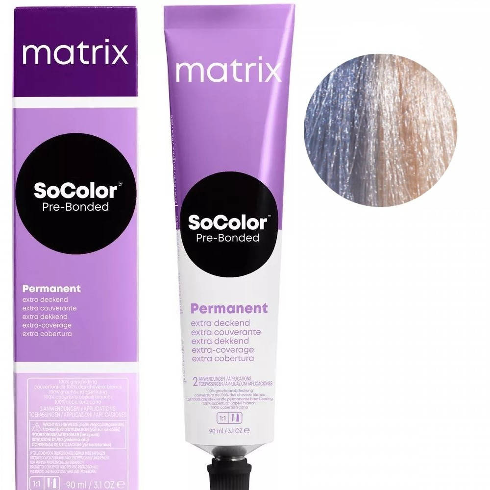 

Краска для волос UL-A+ Ультра Блонд пепельный Socolor.beauty Extra.Blonde Matrix 90 мл.