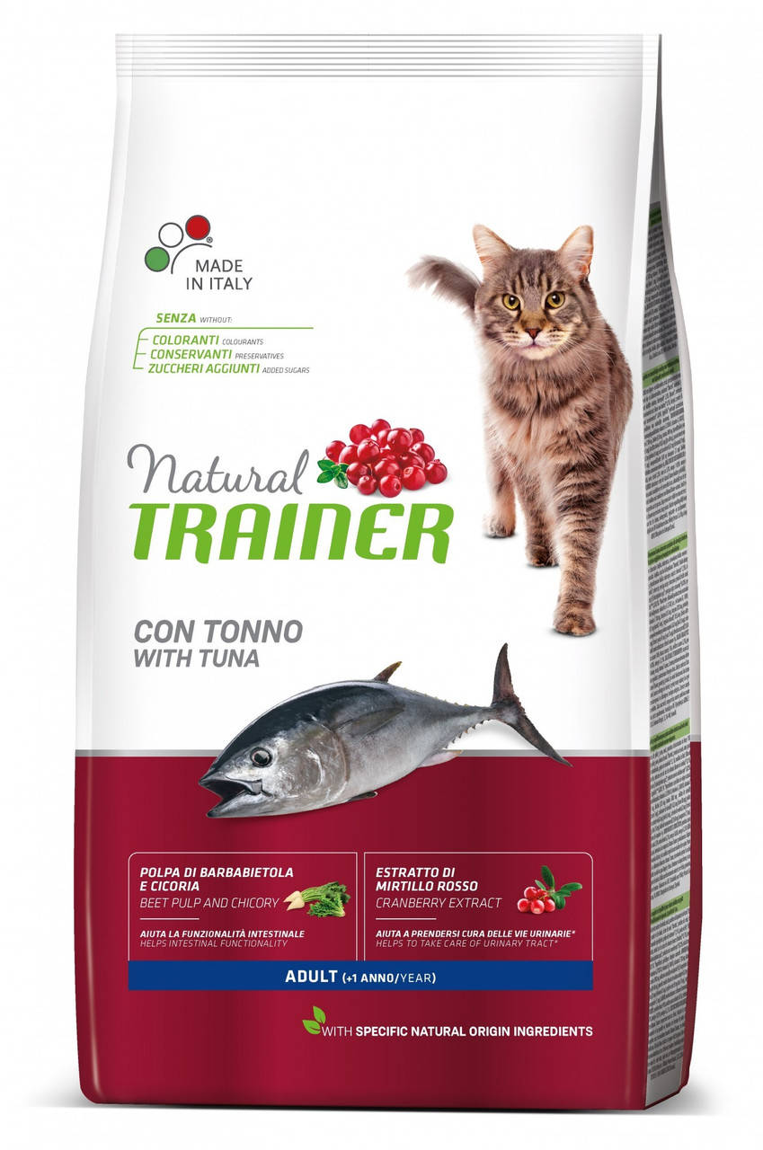 

Сухой корм Trainer Natural Super Premium Adult with Tuna для взрослых котов с тунцом 0,3 кг